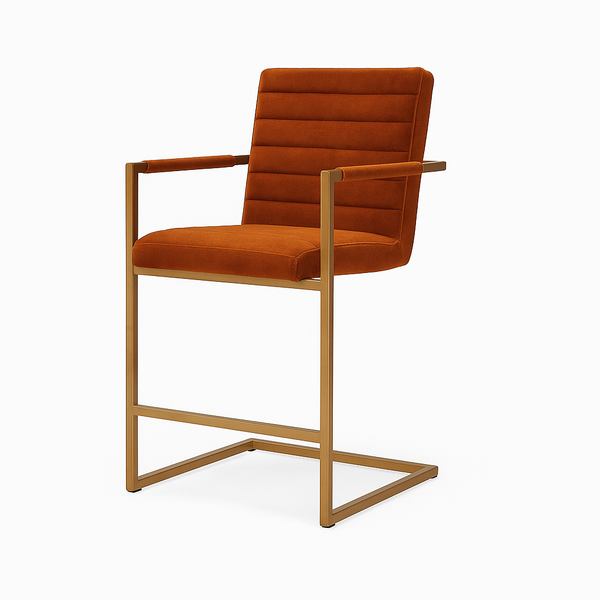 Barhocker aus Samt | Modell DONI