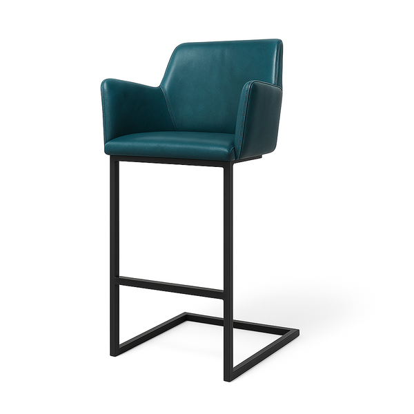 Barhocker aus Leder | Modell GIAN